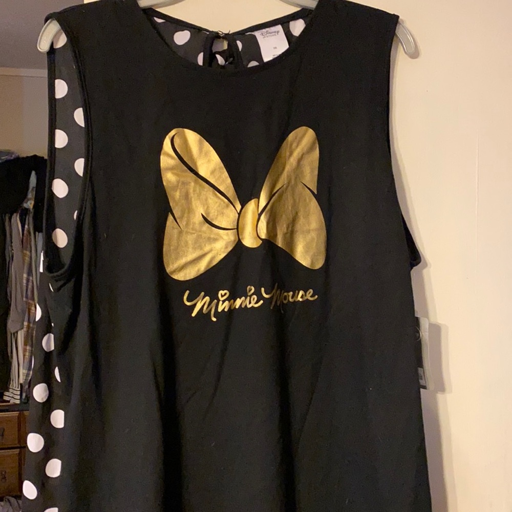 Minnie Mouse dress tank.